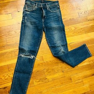 Citizens of Humanity Rocket Crop High Rise Skinny